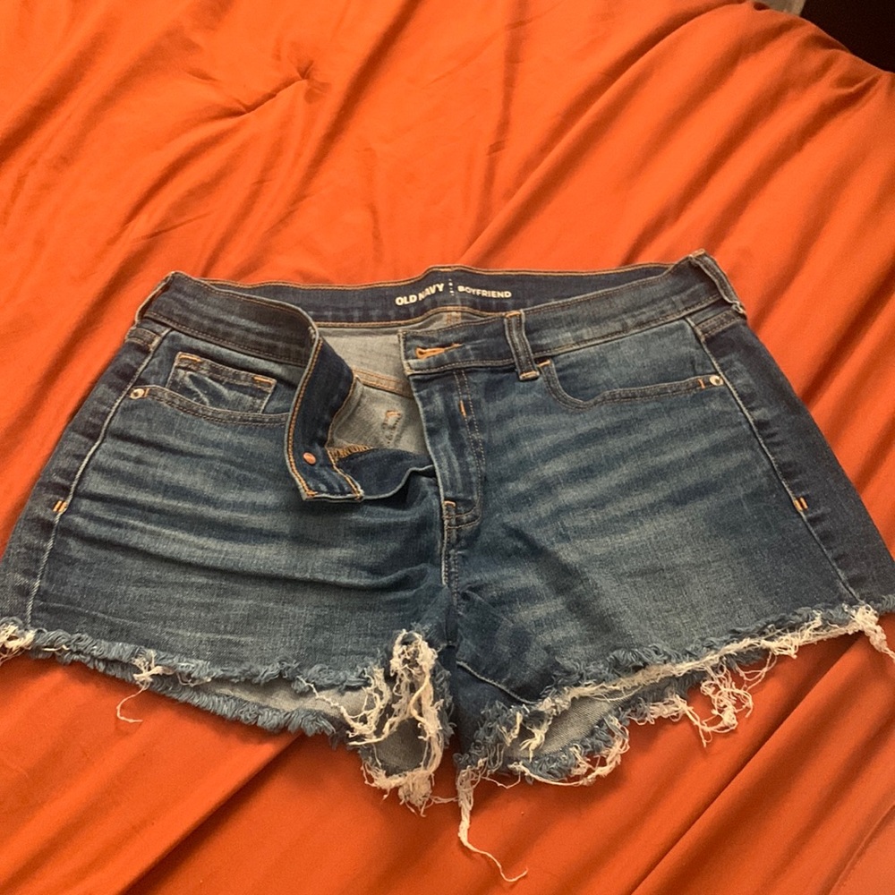 Boyfriend Denim Shorts